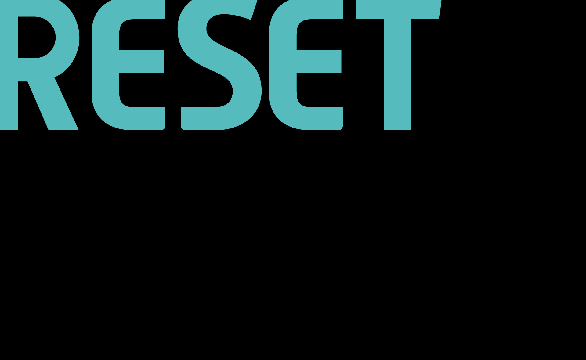 RESET ME — Branding Projekt von Designstudio Hamburg
